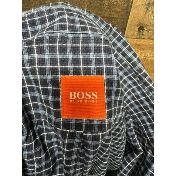 Hugo Boss Orange Men's‎ Long Sleeve Button Up Size Small - Picture 2 of 5
